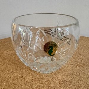 WATERFORD CRYSTAL Made in Ireland Lafford Votive Holder Style #145433